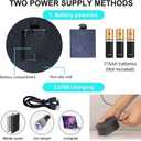 3D Illusion Platform Night Lights Touch Switch 7 Color Change USB Power LED Desk Lamp for Home Decorations or Holiday Gifts