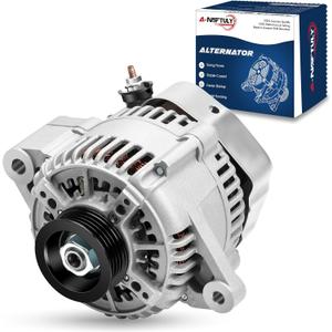 Alternator Replacement for 2000 2001 2002 2003 2004 Toyota Tacoma V6 3.4L, 1999-2002 Toyota 4Runner, 00-02 Toyota Tundra, Car Alternator Replace 27060-65160, 101211-9590, AND0180