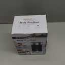 SIMPLETASTE Milk Frother, 4-in-1 Electric Milk Steamer, Automatic Warm and Cold Foam Maker and Milk Warmer for Latte, Cappuccinos, Macchiato (Blue)