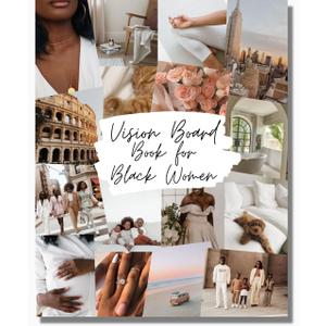 Lamare Vision Board Book for Black Women – 1000+ Vision Board Supplies & Pictures | Vision Board Kit, Magazines for Vision Board & Collage Book  Visualize & Manifest Life Goals