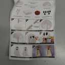 2 Packs Halloween Decorations Indoor - USB Power Ghost Decor Kit with Remote Controlled String Lights, Ghosts Halloween Decor Indoor Home Mantel Shelf Table Fireplace