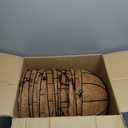 Dandat 12 Pack 14 Inch Metal Hanging Planter Basket with Coconut Coir Liner Metal Wire Plant Holder Chain Watering Outdoor Hanging Pots Flower Pot Hanger for Porch Indoor Outdoor Garden Decorations