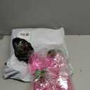 DOITOOL Strawberry Cups 8-Pack Plastic Drinking Mugs with Lids and Straws 16.9 Oz Portable Strawberry Shape Cups for Summer Pool Parties and Hawaiian Birthday Events