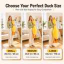 kewo Duck Plush Pillow Stuffed Animal Toy, Cute Giant Goose Plush Duck Stuffed Animal,Super Soft Hugging Pillow for Kids Bedding (Yellow,25.5 in)…