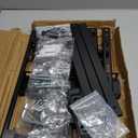 Ultra Slim Full Motion TV Wall Mount for Most 37"-90" Flat/Curved TV, Swivel Tilt Bracket with Articulating 6 Arms, Support 120lbs, Max VESA 600x400mm, Fits 12/16" Wood Stud, MAUS02