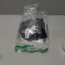 SPRING SEAON Walker Hand Pads Fluffy Walker Handle Cushions Non-Slip Universal Walker Grips Padded Hand Covers Soft Pads for Walkers for Seniors Walker Pads for Handles Folding Rolling Wheelchair, Rollator Handle, Elderly Grippers 2 Pack (Black)