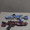 Electric Gel Ball Blaster, High Speed Automatic Splatter Ball Blaster with 80000+ and Goggles, Rechargeable Splatter Ball Toys for Outdoor Activities Shooting Game Party Favors-2 Pcs