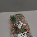 Artificial Hanging Flowers, 3 Pcs Fake Hanging Plants Artificial Vines for Outdoors, Fake Ivy Vine UV Resistant No Fade Faux Plants for Indoor Outside Garden Patio Yard Greenery Decoration (Pink)