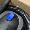 Koblenz Wet Dry Vacuum Cleaner, 2 Gallon 2.0 PHP, 60 CFM, 10 ft Reach, Twist-N-Lock Hose, Small Shop Vac, Portable Shop Vac for Home Car Garage Workshop, Accessories Included, Blue/Black, WD-2L