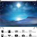 8x6ft Nativity Scene Backdrop Christmas Star Night Bethlehem Star Birth of Jesus Photography Background Christmas Nativity Decorations Religious Belief Bible Tale Photo Booth Props
