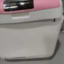 Cooluli Mini Fridge for Bedroom - Car, Office Desk & Dorm Room - Portable 4L/6 Can Electric Plug In Cooler & Warmer for Food, Drinks, Skincare Beauty & Makeup - 12v AC/DC & Exclusive USB Option, Pink, 4 Liter