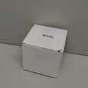 5 Pieces Large Body Powder Puff and Powder Container, Crystal Case for Dust Puff, Powder applicator with Box for Face and Body (Amber, Butterfly)