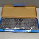 HP 230 Wireless Keyboard - Wireless Connection - Low-Profile, Quiet Design - Windows & Mac OS - Laptop, PC Compatible - Shortcut Keys & Number Pad - Long Battery Life (3L1E7AA#ABA),Black