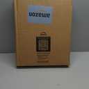 Mayfair Padded Toilet Seat with Chrome Hinges, Soft Vinyl over Wood Core Seat, Made in USA, Elongated, White