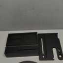 Sephyroth Bamboo Phone Docking Station Nightstand Organizer Bedside Organizer Cell Phone Stand Gifts for Men, Dad Gifts for Boyfriend Gift for Husband with Drawer Storage (Black)