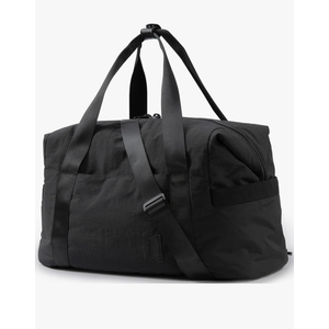 BAGSMART Gym Bag for Women, Carry on Weekender Overnight Bag, Travel Duffel Bags with Trolley Sleeve, Personal Item Travel Bag Tote Bag Workout Dance Bag(Black)