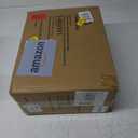 Famiware Milkyway Plates and Bowls Sets, 12 Pieces Stoneware Dinnerware Sets, Dishes Set for 4, White & Dark Gray