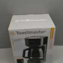 Toastmaster 12-Cup Digital Touchscreen Drip Coffee Maker - Programmable Automatic Coffee Machine - Kitchen Appliance with Keep Warm Setting
