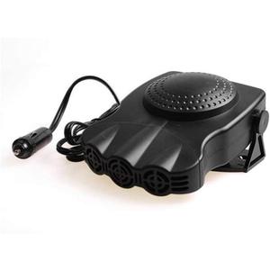 DaisyInner 2 Pieces Portable Car Heater & Defogger 12v 150w Cars Quickly Defroster 2 in 1 Heating & Cooling Plug in Heaters for Auto Warmers for Vehicle Car Windshield Heater Black