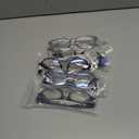 MIGSIR Blue Light Blocking Glasses for Computer Gaming, Fashion Fake Helps Reduce Screen Fatigue Eyeglasses for Women Men (N6 Pack Mix-03)