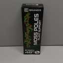 2 Pack 48'' Bendable Moss Pole Monstera Plant Support for Climbing Indoor Plants  Stakes for Potted Climbers  Tall Sticks Indoor Trellis for Houseplants  Accessories for Monstera Pot