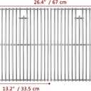 17 Inches Cooking Grates for Home Depot Nexgrill 720-0830H 720-0830D 720-0783E 720-0783C for Nexgrill Replacement Parts 4 Burner Gas Grill Grates Stainless Steel 2 Pack for 5 Burner