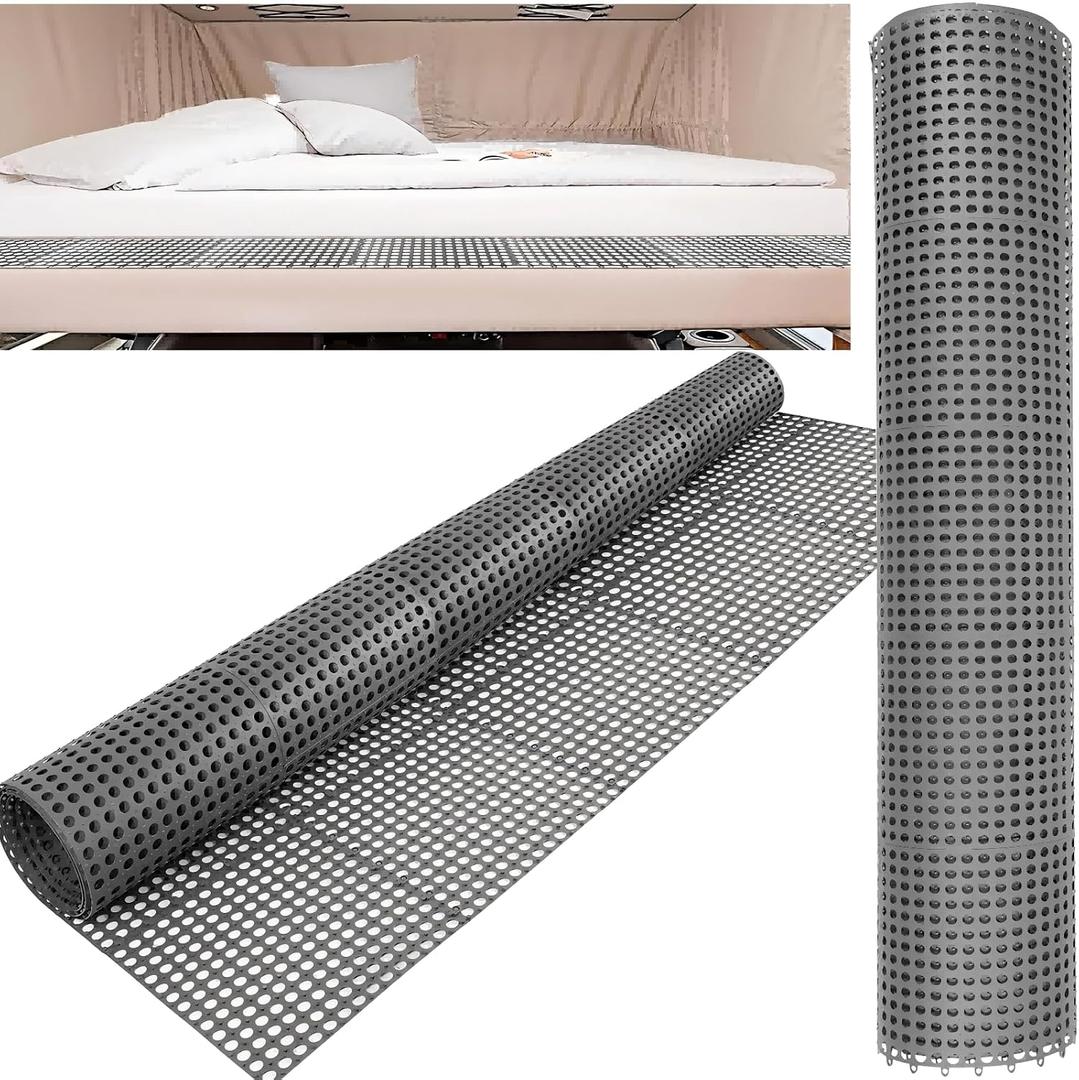 RV Mattress Underlay Pad, Ventilated Non-Slip Design, 83x59 inches, for RV/Camper/Boat, 83 inches x 59 inches x 0.7 inches