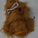 CPPSLEE Lion Mane for Dog Costumes, Realistic Wig for Medium to Large Sized Dogs, Halloween Costumes (Brown)