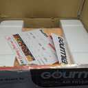 Gourmia French Door Air Fryer Oven - 37 Qt Large Capacity Convection Toaster Oven, FryForce 360, Digital Display, 12 Cooking Presets, Dehydrate, Fits 13 Pizza, Dishwasher-Safe, Peach