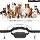 Asrcs Shock Collar for 2 Dogs, Dog Shock Collar with Remote Control, Black | IPX7 Waterproof Dog Training Collar, 2000FT Range, 4 Safe Modes, Rechargeable, Security Lock, Fits Dogs 15120 lbs