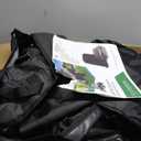 10L0L 4 Passenger Golf Cart Enclosure for Club Car DS Short Roof, 600D Waterproof Golf Cart Rain Cover, Heavy Duty Driving Enclosure, Snowproof Windproof, with Clear PVC Windows & Tail Light Panel (Black)