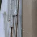 Hodedah 7 Drawer Jumbo Chest, Five Large Drawers, Two Smaller Drawers with Two Lock, Hanging Rod, and Three Shelves | White