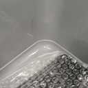 XL Rabbit Litter Box, 23.6" L x 15.7" W x 12.4" H Stainless Steel Rabbit Litter Box with Lid, Hay Feeder with Hooks, Footed Metal Grid, Easy to Clean for Medium and Large Rabbits