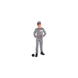 Forum Novelties Men's Prisoner Costume US12-14 Years