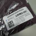 Amazon Essentials Women's Cap Sleeve Boat-Neck Faux Wrap Dress (Medium, Burgundy)