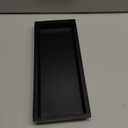 MAONAME Black Bathroom Vanity Tray, Rustic Long Narrow Tray, Rectangle Farmhouse Wood Trays, Countertop Organizer Trays for Candle, Perfume, 12.2"x 5"