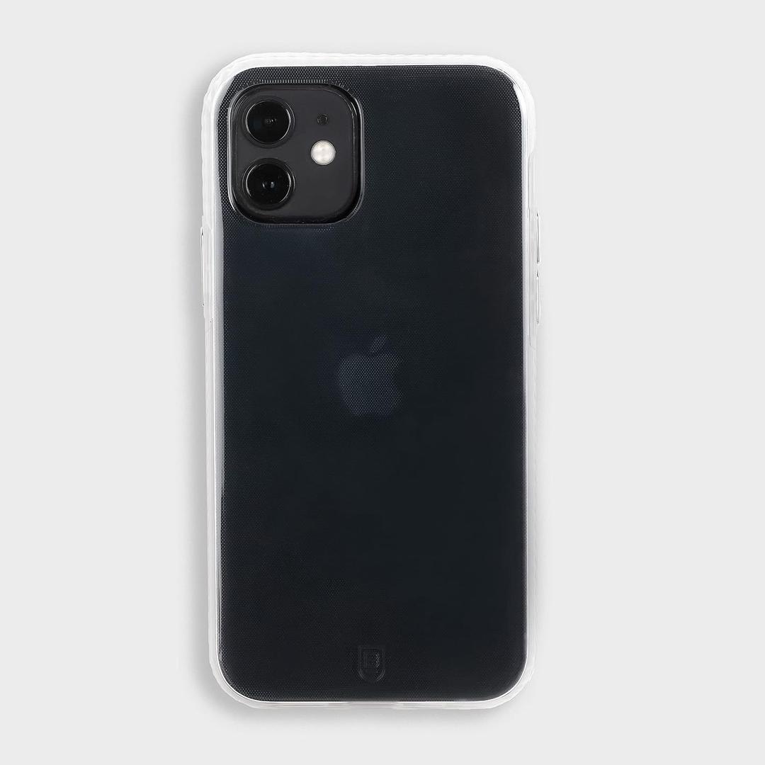 BodyGuardz Carve, Impact Resistant Case Compatible with The iPhone 12/12 Pro (Clear)