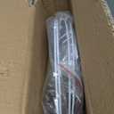 Lamp Shades Set of 2–𝟏𝟏.𝟔” 𝐓𝐨𝐩 𝐱 𝟏𝟐.𝟔” 𝐁𝐨𝐭𝐭𝐨𝐦 𝐱 𝟗.𝟖” 𝐇𝐢𝐠𝐡 Drum Lamp shades–Fits Harp-Style Bedside & Floor–Easy Assembly(Ships Rolled Flat) (White - Pack of 2, Medium)