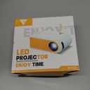 KSAN Mini Projector, Projector with WiFi and Bluetooth, 1080P Support Movie Projector with Builtin Speaker, Compatible with Smartphone, HDMI, USB, AV, Fire Stick, PS5 for Home, Bedroom, Outdoor Use