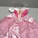 Disney Princess Aurora Dress Costume, Sing & Shimmer Musical Sparkling Dress, Sing-A-Long To “Once Upon A Dream” Perfect for Party, Halloween Or Pretend Play Dress Up Size 4-6X