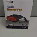 Car Heater, 2-in-1 Car Defroster with 360 Rotation for Instant Windshield Defogging Demisting, Fast Heating & Cooling Fan for All 12V Vehicles, Trucks, RV