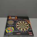 HELLO PAPAYA Magnetic Dart Board - 12Magnetic Darts+12Sticky Balls Or +40 Foam Dart,Fun for Family Game and Party with Friends, Christmas Birthday Gifts Toys for 3-12 Year Old Boys (Large)