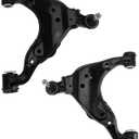 TRQ Front Lower Driver and Passenger Side Control Arm and Ball Joint Set 2 Piece Compatible with 2016-2023 Toyota Tacoma