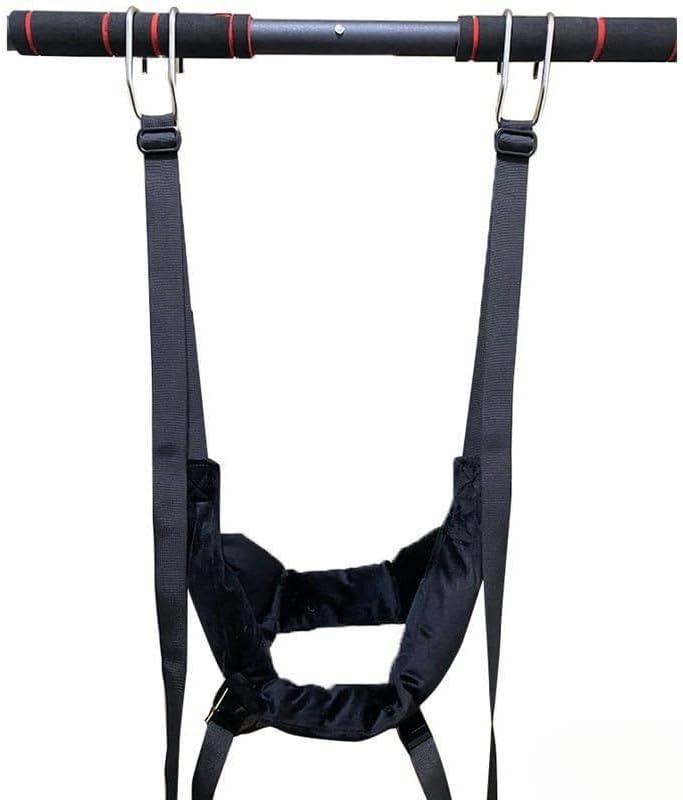 Cervical Neck Traction Device for Horizontal Bar Home Use, Neck Stretcher Traction Harness with Hook for Neck Pain Relief, Neck Traction Device for Home Use to Relieve Neck Pain