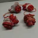 Halloween Decor Essential 4 Set Animal Head Props (2pcs Chicken, Rabbit, Dog) Terror and Blood for Spooky Parties