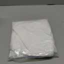 Pureegg Rectangle Table Cloth 60" x 102"  Durable Polyester Tablecloth Offers Reusable & Washable Protection, Ideal for Outdoor Party, Picnic, Wedding, Banquet and Birthday, 2 Pack, White