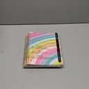 Mead Single Subject Spiral Notebook - 100 Pages - Rainbow with Gold Cover