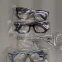 CCVOO 2.0 Oprah Style Reading Glasses for Women, Eyeglasses, Blue Light Readers for Women, Computer Eye Glasses (Black + Transparent + Marbel Mint + Leopard-brown)