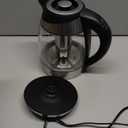 Chefman Electric Kettle with Temperature Control, 5 Presets LED Indicator Lights, Removable Tea Infuser, Glass Tea Kettle & Hot Water Boiler, 360 Swivel Base, BPA Free, Stainless Steel, 1.8 Liters