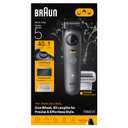 Braun Series 5 All-in-One Beard & Body Grooming Kit for Men, Cordless Trimmer, Hair Clippers & Shaver for Face, Hair & Body with Smooth Shave Head, AIO 5510
